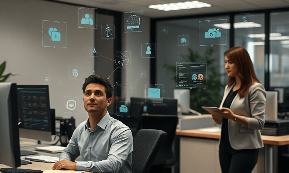 Neuer Blogartikel - Künstliche Intelligenz am Arbeitsplatz: Ursachen, Auswirkungen und Strategien zur Stressbewältigung