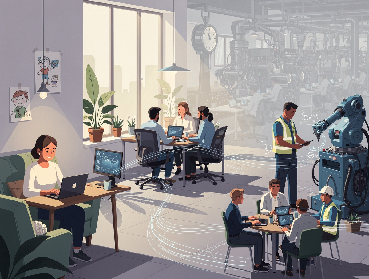 Wollen wir zurück in die "alte" Arbeitswelt ohne Sinn oder wünschen wir uns weiterhin eine moderne Arbeitsumgebung?