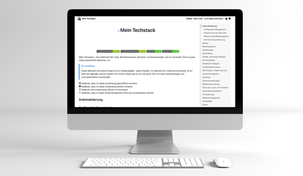 Neuer Blogpost - Warum ich auf Static Site Generators setze: Eine persönliche Präferenz